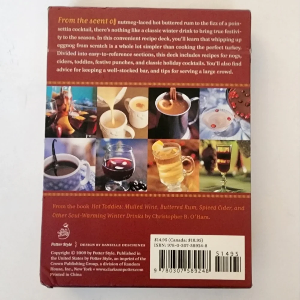 Hot Toddies Recipe Card Deck